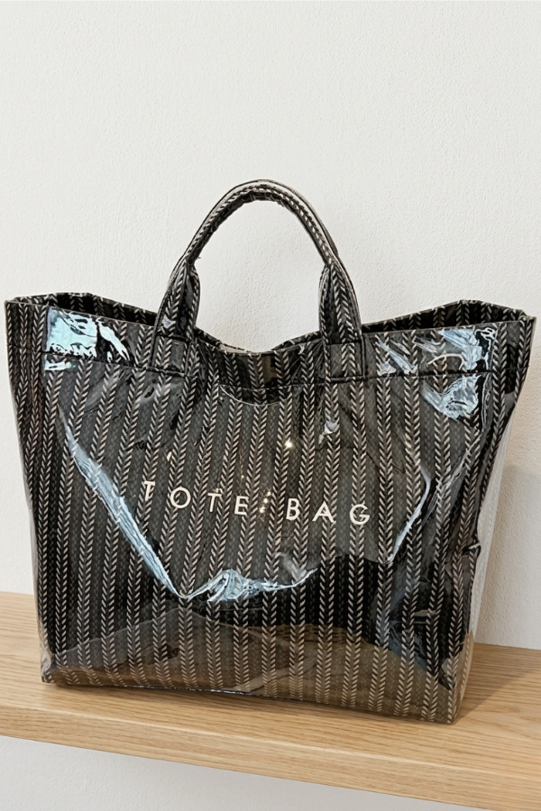 SC - Black Chevron TOTE BAG