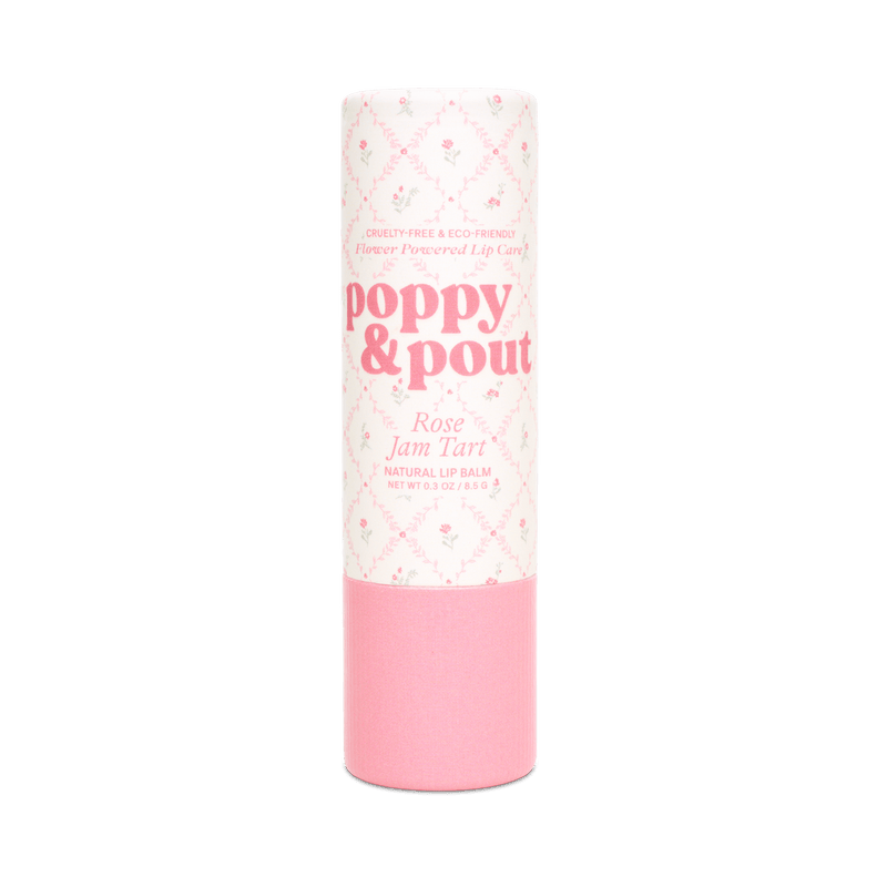 Poppy & Pout - Lip Balm, Cottage Collection, Rose Jam Tart