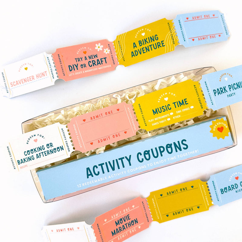 Activity Coupons for Kids