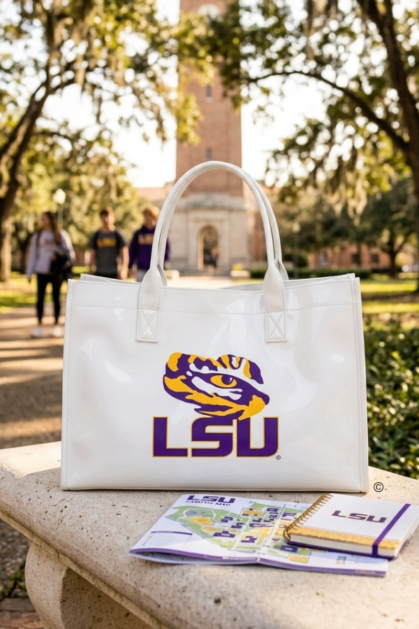 SC - ETA 8/24 - LSU Clear Winner Tote Bag