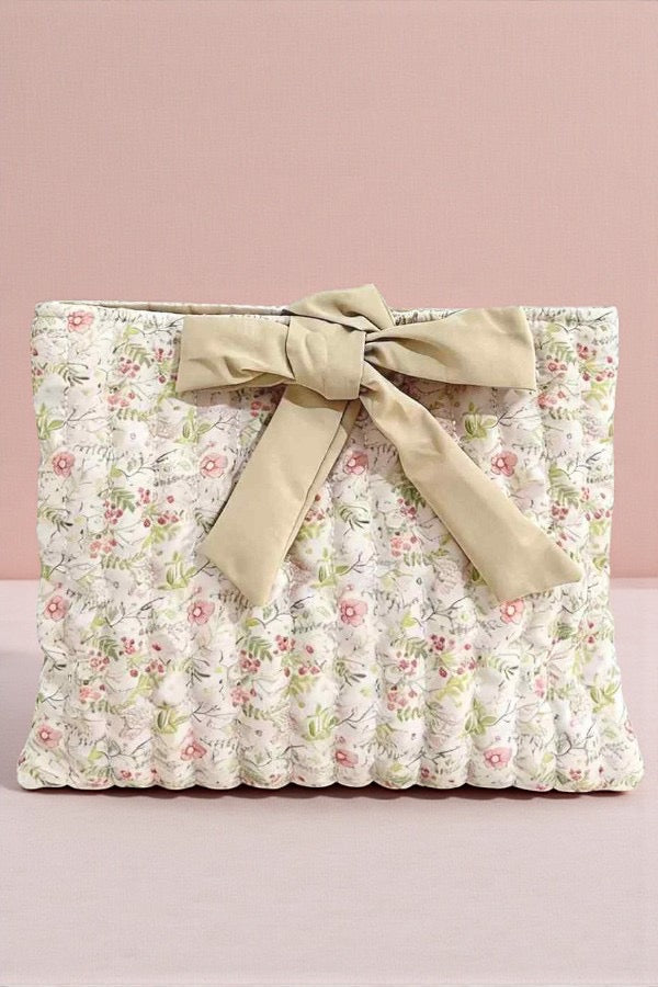 SC - ETA 2/5 - Eve Beige Floral Bible Cover