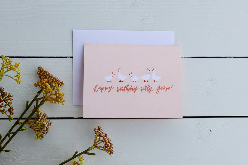 Birthday Goose | Greeting Card