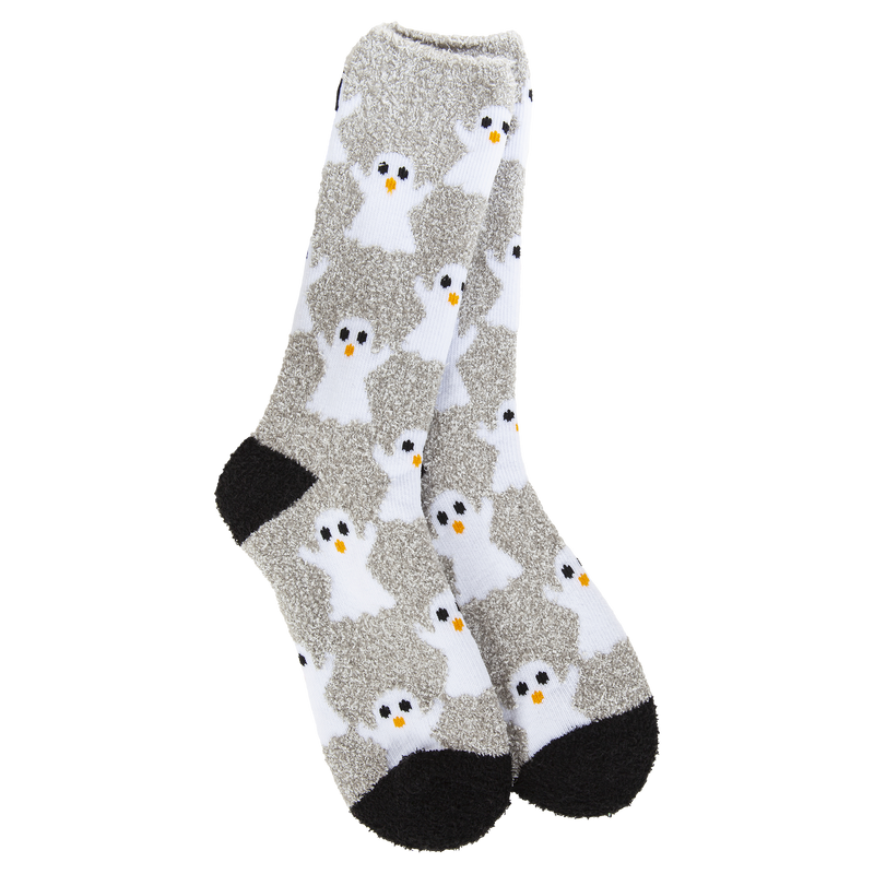 World's Softest Socks - Cozy Crew in Ghostly