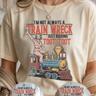 Train Wreck Graphic Tee