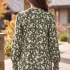 Smocked Sleeve Lizzy Blouse Top