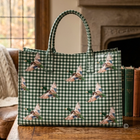 SC - ETA 9/30-10/14 Mallard Marshland Green Gingham Vinyl Tote©
