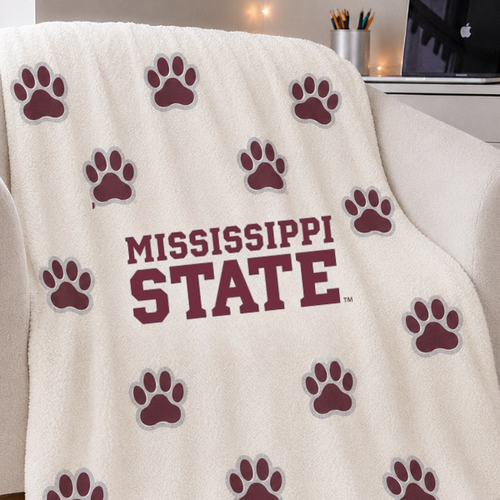 SC - ETA 9/30-10/14 Mississippi State Bulldog Blanket