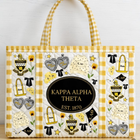 SC - ETA 6/1 - Kappa Alpha Theta Sorority Tote Bag