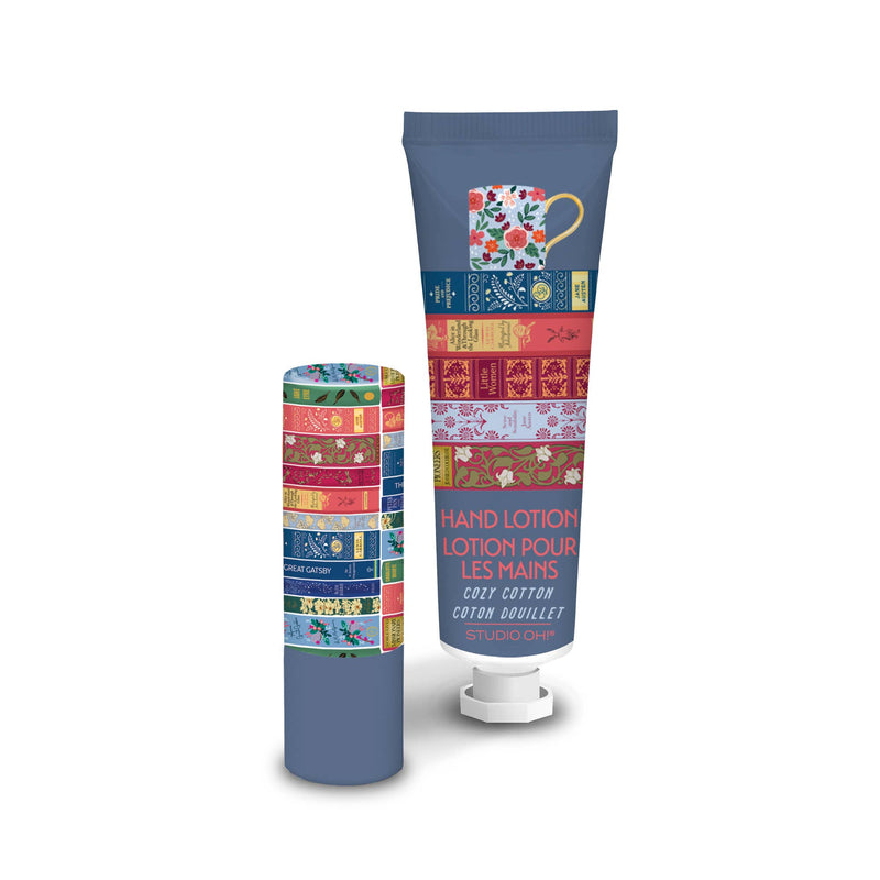 Fully Booked Lip Balm & Hand Lotion Set - Bookish