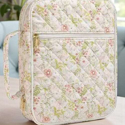 SC - ETA 2/5 - Ruth Pink Floral Print Bible Cover