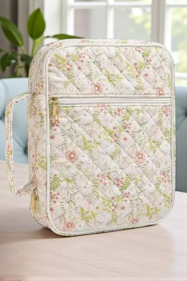 SC - ETA 2/5 - Ruth Pink Floral Print Bible Cover