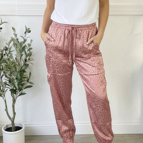 Blush on the Run Joggers