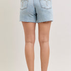 Evelyn Mid Rise Rigid Magic Dad Shorts