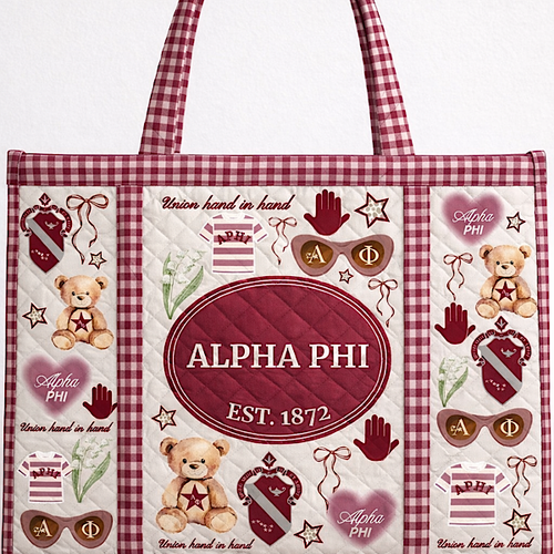 SC - ETA 6/1 - Alpha Phi Sorority Tote Bag
