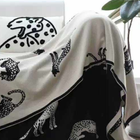SC - ETA 1/20 - Black and Ivory Cheetah Luxury Blanket