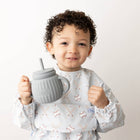 The Grayson Long Sleeve Bib - Baseball