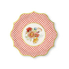 Autumn Bloom Die-Cut Luncheon Paper Plate