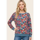 HACCI FLORAL PRINTED TOP
