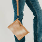 Veda Woven Crossbody and Clutch Bag