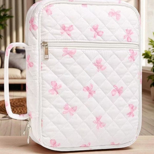 SC - Elise Pink Bow Bible Cover