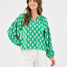 Scarlette Top | Early Riser Green