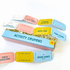 Activity Coupons for Kids
