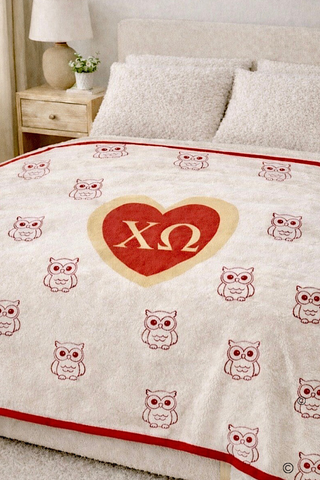 SC - ETA 6/1 - Chi Omega Luxury Blanket