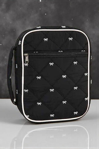 SC - Black and White Bow Bible Cover
