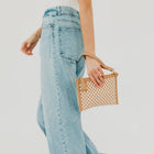 Veda Woven Crossbody and Clutch Bag