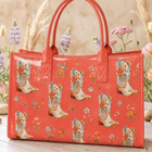 SC - ETA 10/15-10/29 The Cowgirl Garden Vinyl Tote Bag©