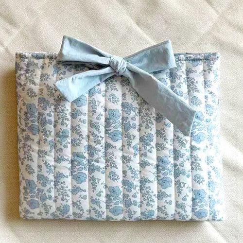 SC - Phoebe Blue Floral Bible Cover