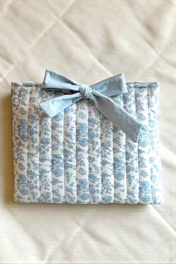 SC - Phoebe Blue Floral Bible Cover