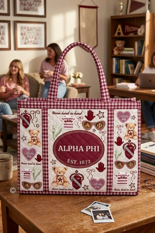 SC - ETA 6/1 - Alpha Phi Sorority Tote Bag