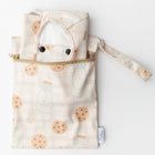 The Grayson Long Sleeve Bib - Milk & Cookies