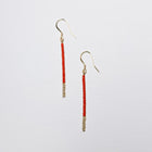 Beaded Bar Earrings