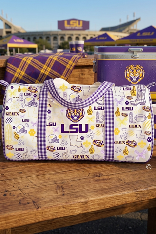 SC - ETA 7/1 - LSU Duffel Bag©