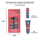 Fully Booked Lip Balm & Hand Lotion Set - Bookish