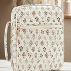 SC - ETA 7/22 - Faith Cream Floral Zipper Bible Cover