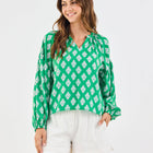 Scarlette Top | Early Riser Green