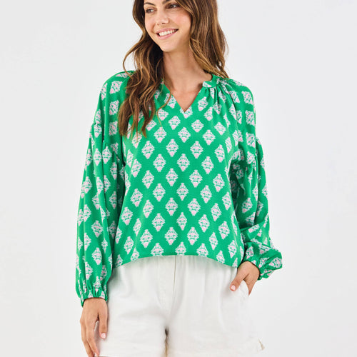 Scarlette Top | Early Riser Green