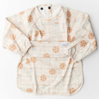The Grayson Long Sleeve Bib - Milk & Cookies