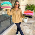 PREORDER: Hendrick Half Zip Hoodie in Nine Colors