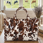 SC - ETA 10/29-11/12 The Cowhide Cutie Vinyl Tote Bag©