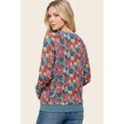 HACCI FLORAL PRINTED TOP