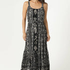 PRINTED MAXI TANK DRESS
