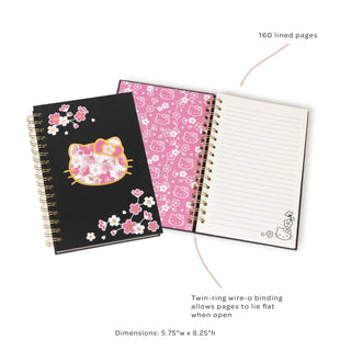 Hello Kitty® Cherry Blossoms Medium Spiral Notebook