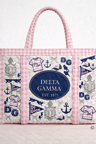 SC - ETA 6/1 - Delta Gamma Sorority Tote Bag