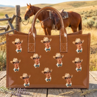 SC - ETA 10/29-11/12 The Nashville Cowboy Vinyl Tote Bag©