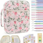 SC - ETA 7/22 - Eden Strawberry Print Zipper Bible Cover