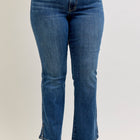 Casey Mid Rise Bootcut with Cell Phone Back Pocket & Slit